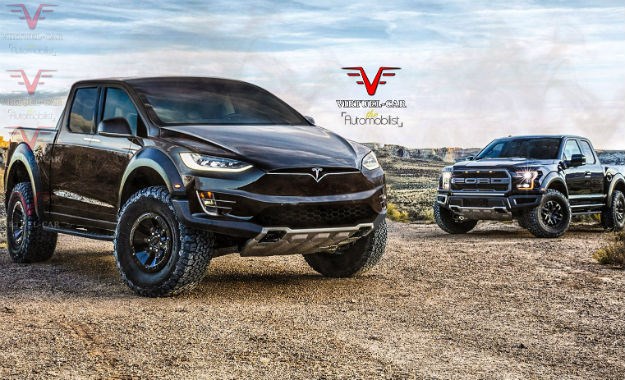 Teslin pick-up udara na američki ponos